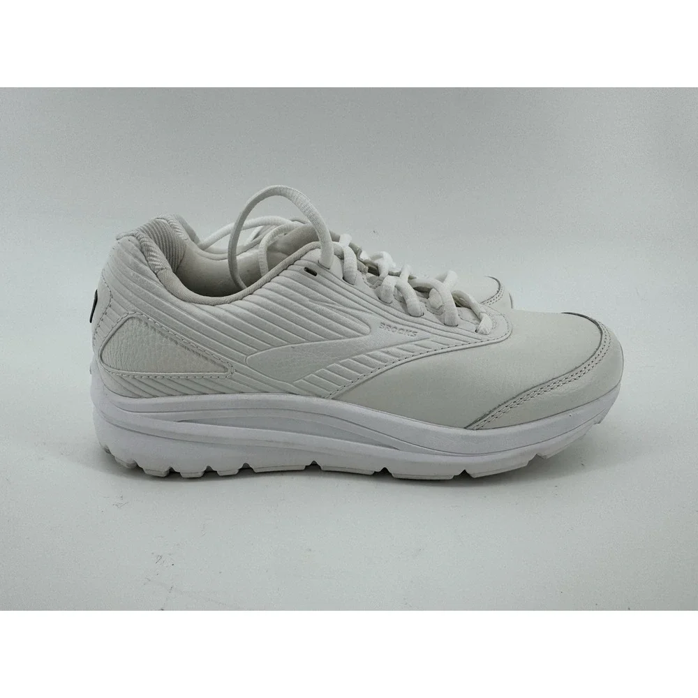 Brooks Addiction WLK Walker Women's Sz 8 Narrow Walking Shoes Sneakers White